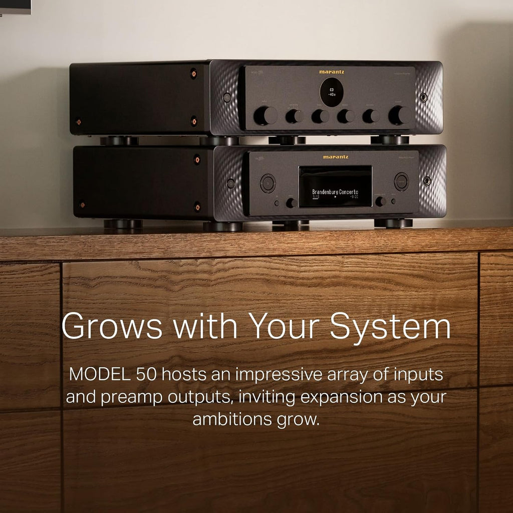 Marantz Amplificatore stereo integrato Premium modello 50 con 70 W e HDAM personalizzato