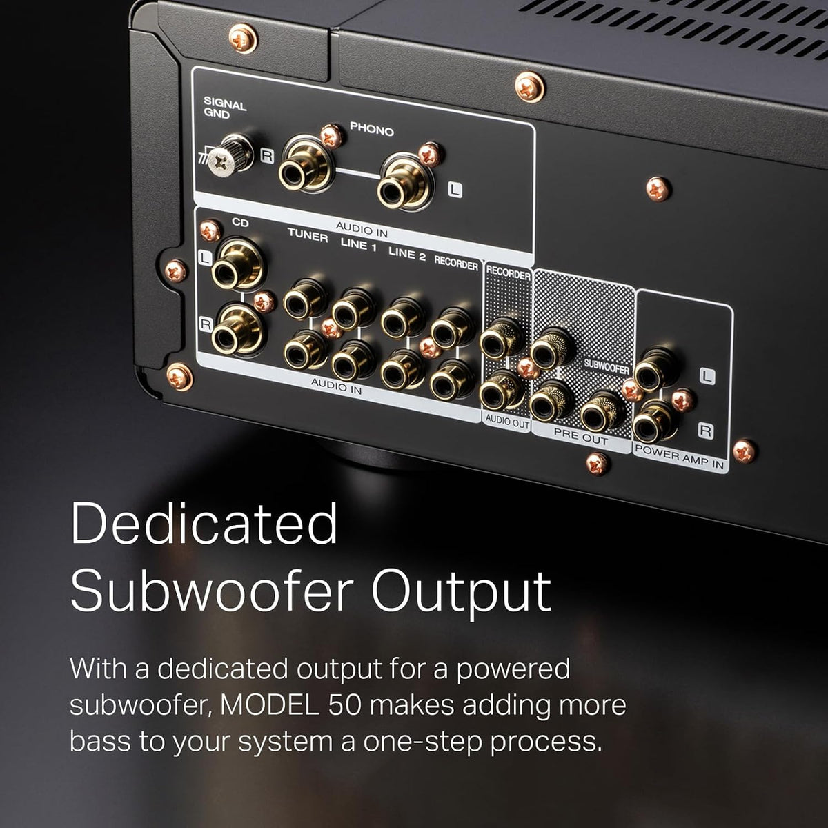 Marantz Amplificatore stereo integrato Premium modello 50 con 70 W e HDAM personalizzato